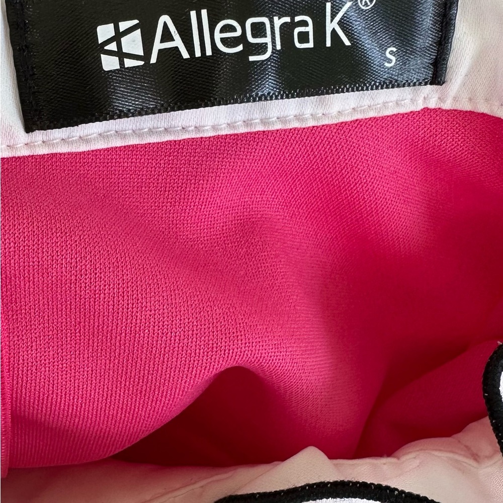 Allegra K Pink and White‎ Long Sleeve Dress - Picture 7 of 8